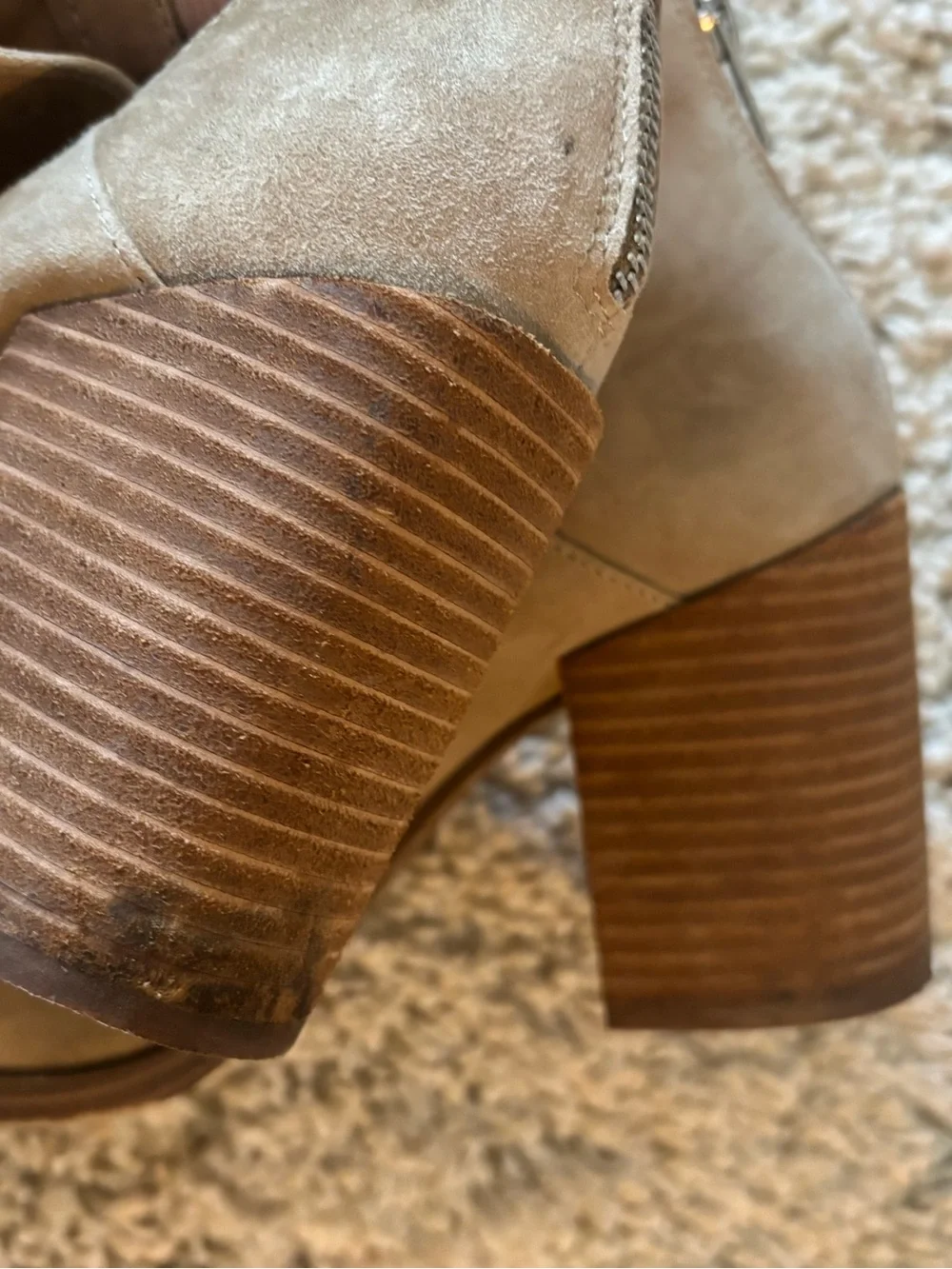 Steve Madden Women's Cedar Suede Pointed Toe Ankle Boots Size 8